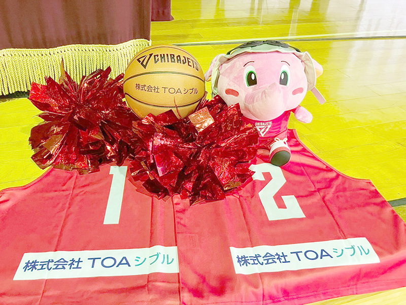 チバジェッツ学校訪問2