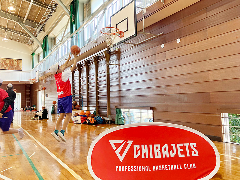 チバジェッツ学校訪問3