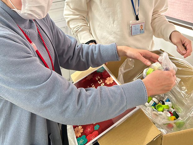 エコキャップ回収活動